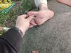 夏天的河边摆拍